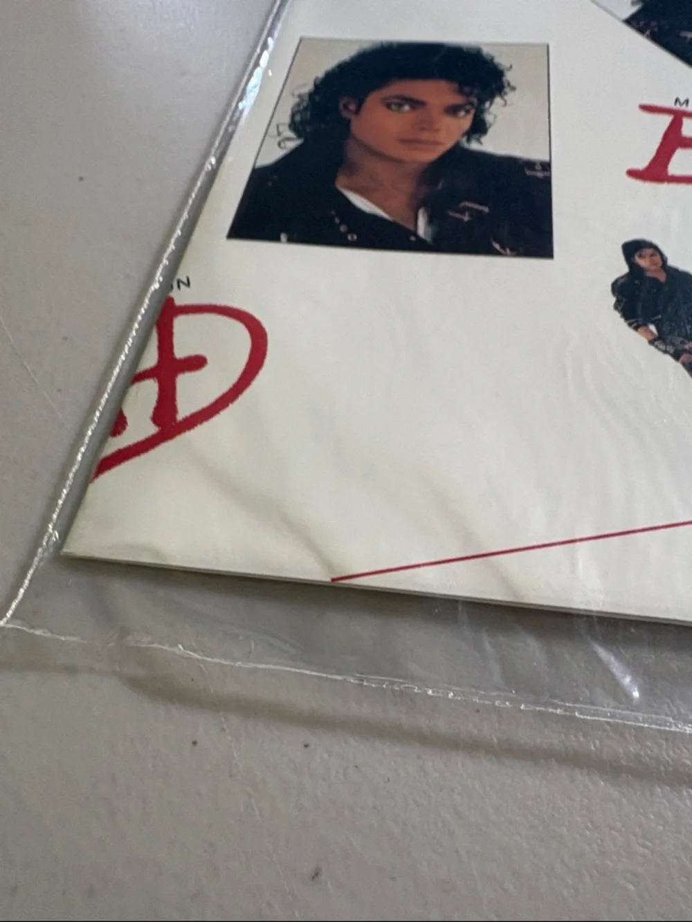 Michael Jackson BAD Wrapping Paper Gift Wrap NWT. Pop. SET of 4 RARE! Rock Wraps